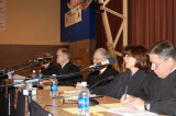 The members of the Court listen to the arguments. Senior students from Lakota and Fordville-Lankin were also in attendance.</div></div>