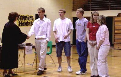 The Court thanks student guides: Joey Hedlin, Vincent Goettle, Nathaniel Nelson, Kara Bodmer and Amy Hanson for their hospitality