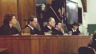 The Supreme Court hears the case of State v. Hayek at UND