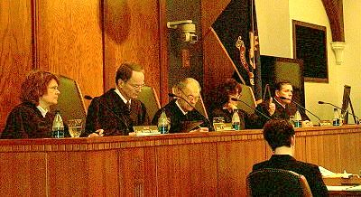 The Court listens to arguments in State v. Oliver