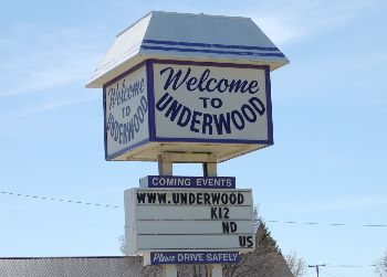 The North Dakota Supreme Court traveled to Underwood April 23 to hear arguments and visit with students.