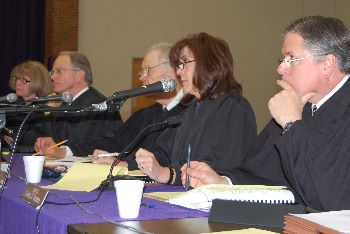 The Court listens to arguments in Nichols v. Goughnour, a mineral rights case.